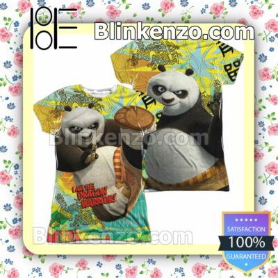 Kung Fu Panda Dragon Warrior Gift T-Shirts
