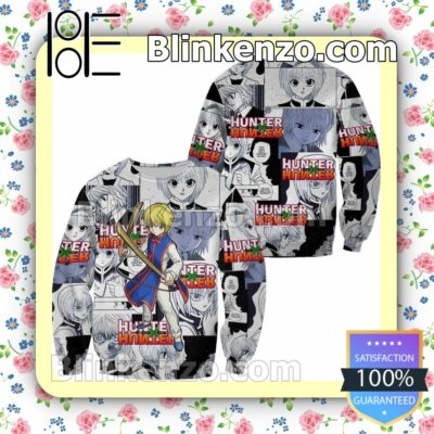Kurapika Hunter x Hunter Anime Manga Style Personalized T-shirt, Hoodie, Long Sleeve, Bomber Jacket a