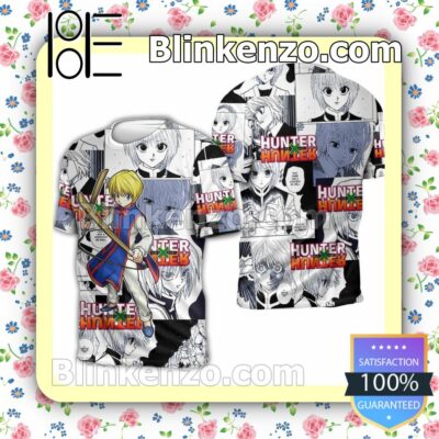 Kurapika Hunter x Hunter Anime Manga Style Personalized T-shirt, Hoodie, Long Sleeve, Bomber Jacket b