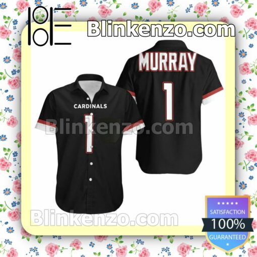 Kyler Murray 1 Arizona Cardinals Nfl Draft First Round Pick Black Summer Shirt