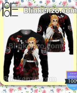 Kyojuro Rengoku Demon Slayer Anime Japan Style Personalized T-shirt, Hoodie, Long Sleeve, Bomber Jacket a