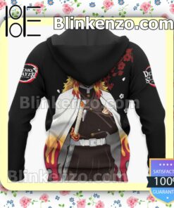 Kyojuro Rengoku Demon Slayer Anime Japan Style Personalized T-shirt, Hoodie, Long Sleeve, Bomber Jacket x