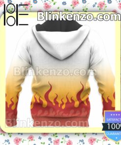 Kyojuro Rengoku Uniform Anime Demon Slayer Personalized T-shirt, Hoodie, Long Sleeve, Bomber Jacket x