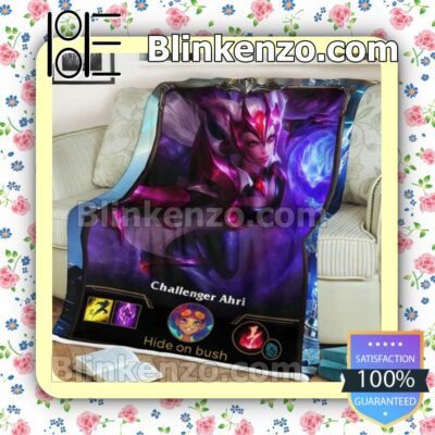 LOL League Of Legends Ahri Handmade Blankets