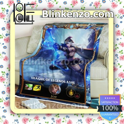 LOL League Of Legends Ashe Handmade Blankets