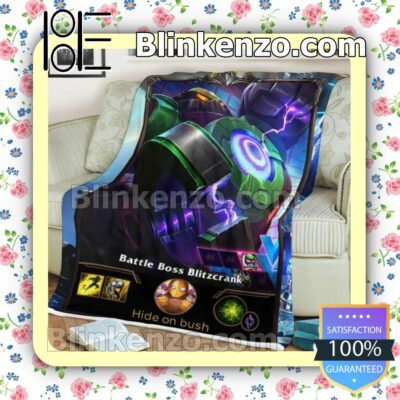 LOL League Of Legends Blitzcrank Handmade Blankets