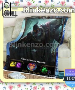 LOL League Of Legends Dr. Mundo Handmade Blankets
