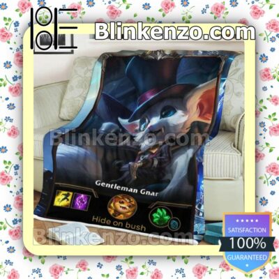 LOL League Of Legends Gnar Handmade Blankets