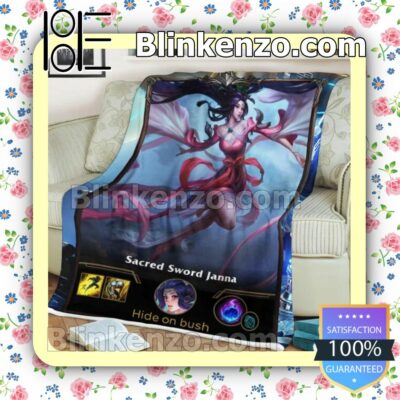LOL League Of Legends Janna Handmade Blankets