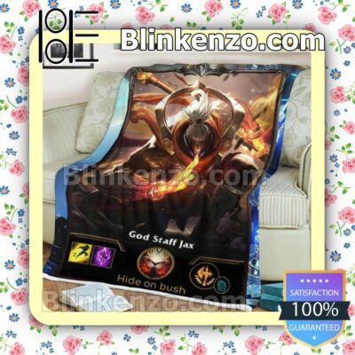 LOL League Of Legends Jax Handmade Blankets