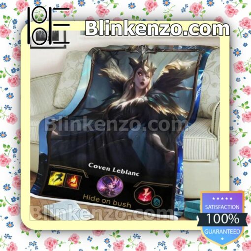 LOL League Of Legends Leblanc Handmade Blankets