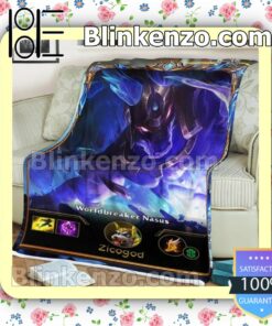 LOL League Of Legends Nasus Handmade Blankets