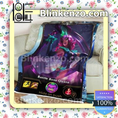 LOL League Of Legends Qiyana Handmade Blankets