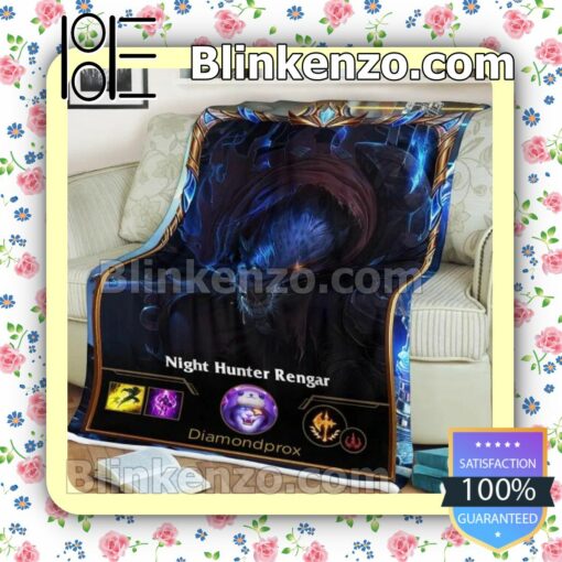 LOL League Of Legends Rengar Handmade Blankets