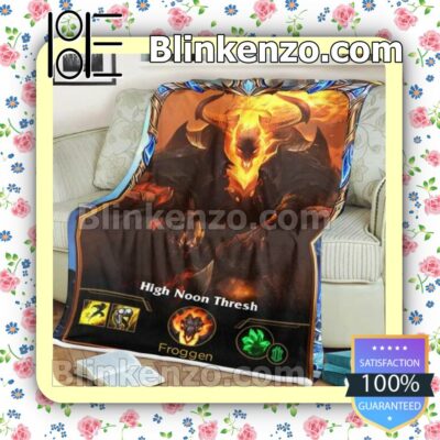 LOL League Of Legends Thresh Handmade Blankets