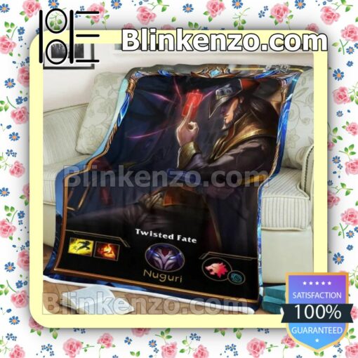 LOL League Of Legends Twisted Fate Handmade Blankets