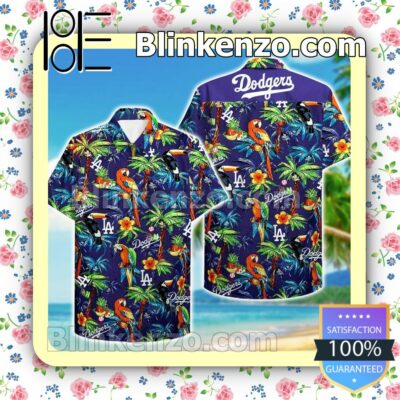La Dodgers Parrot Palm Tree Purple Summer Shirts