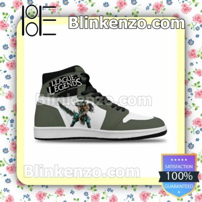 League of Legends Draven Air Jordan 1 Mid Shoes a