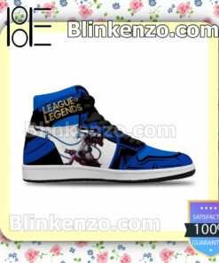 League of Legends Jinx Air Jordan 1 Mid Shoes a