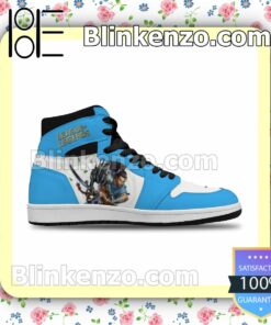 League of Legends YASUO UNC Blue Air Jordan 1 Mid Shoes a