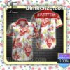 Led Zeppelin Red Tropical Pattern White Summer Shirts
