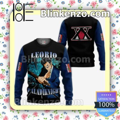 Leorio Anime Hunter x Hunter Personalized T-shirt, Hoodie, Long Sleeve, Bomber Jacket a