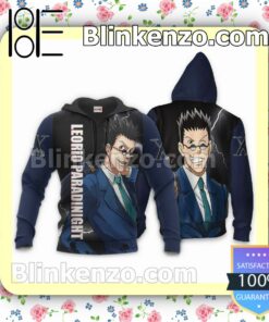 Leorio Hunter x Hunter Anime Gifts Idea For Fan Personalized T-shirt, Hoodie, Long Sleeve, Bomber Jacket b