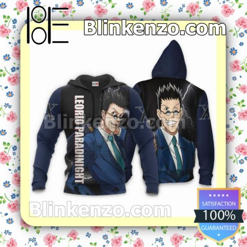 Leorio Hunter x Hunter Anime Gifts Idea For Fan Personalized T-shirt, Hoodie, Long Sleeve, Bomber Jacket b