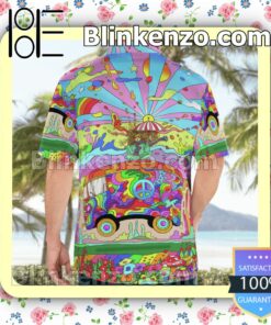 Let's Riding On Magic Hippie Bus Summer Shirts a