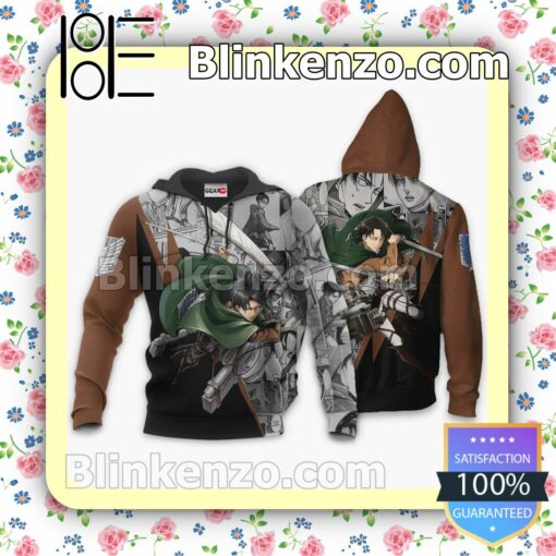 Levi Ackerman Attack On Titan Anime Manga Personalized T-shirt, Hoodie, Long Sleeve, Bomber Jacket b