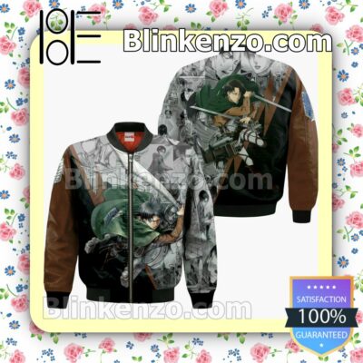 Levi Ackerman Attack On Titan Anime Manga Personalized T-shirt, Hoodie, Long Sleeve, Bomber Jacket c