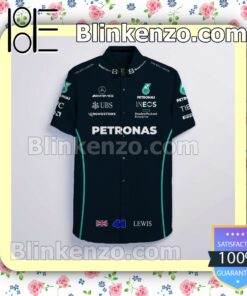 Lewis Hamilton 44 Mercedes AMG Petronas F1 Racing Team Viewer Ineos Ubs Summer Hawaiian Shirt a