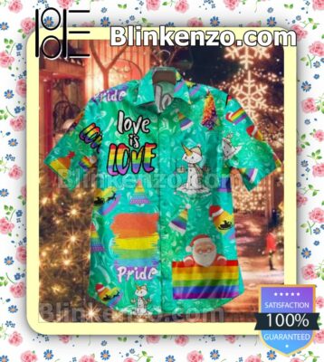 Lgbt Pride Love Is Love Christmas Summer Shirts