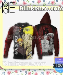 Lion's Sin of Pride Escanor Seven Deadly Sins Anime Personalized T-shirt, Hoodie, Long Sleeve, Bomber Jacket