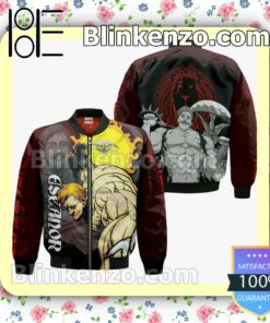 Lion's Sin of Pride Escanor Seven Deadly Sins Anime Personalized T-shirt, Hoodie, Long Sleeve, Bomber Jacket c