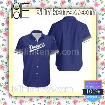 Los Angeles Dodgers Royal Jersey Inspired Style Summer Shirt