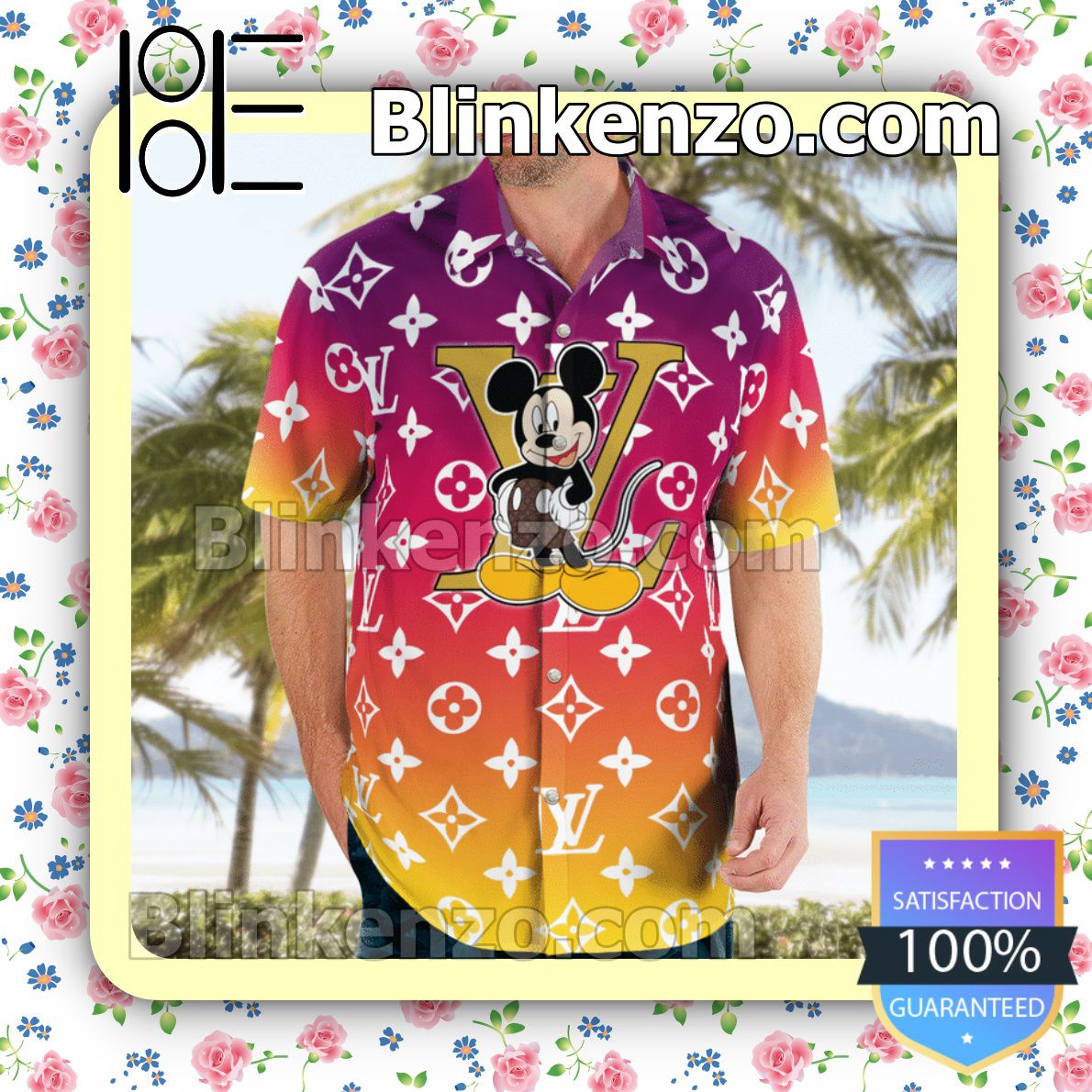 Louis Vuitton Monogram Black Mix Yellow Luxury Beach Shirts, Swim Trunks -  Blinkenzo