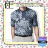 Louis Vuitton Monogram Tapestry Embroidered Polo Shirts