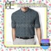 Louis Vuitton Since 1854 Blue Monogram Embroidered Polo Shirts