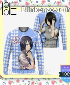 Love Is War Yuu Ishigami Kaguya-sama Anime Merch Personalized T-shirt, Hoodie, Long Sleeve, Bomber Jacket a