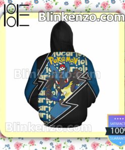 Lucario Costume Pokemon Personalized T-shirt, Hoodie, Long Sleeve, Bomber Jacket b
