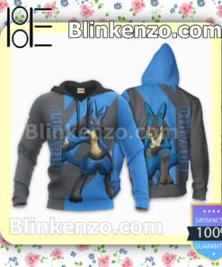 Lucario Pokemon Anime Personalized T-shirt, Hoodie, Long Sleeve, Bomber Jacket b