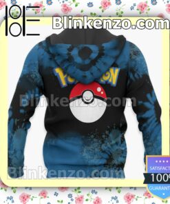 Lucario Pokemon Anime Tie Dye Style Personalized T-shirt, Hoodie, Long Sleeve, Bomber Jacket x