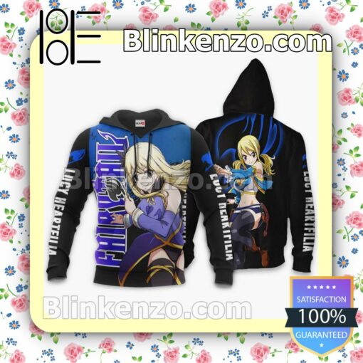 Lucy Heartfilia Fairy Tail Anime Personalized T-shirt, Hoodie, Long Sleeve, Bomber Jacket b
