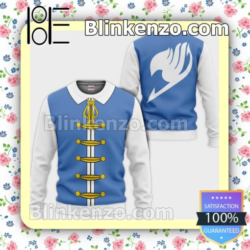 Lucy Heartfilia Uniform Fairy Tail Anime Personalized T-shirt, Hoodie, Long Sleeve, Bomber Jacket a