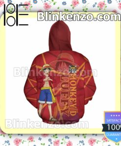 Luffy Cosplay One Piece Anime Personalized T-shirt, Hoodie, Long Sleeve, Bomber Jacket c