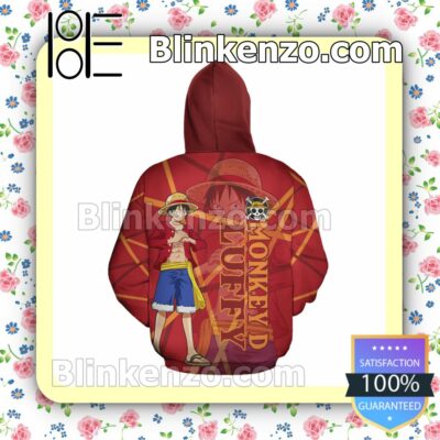 Luffy Cosplay One Piece Anime Personalized T-shirt, Hoodie, Long Sleeve, Bomber Jacket c