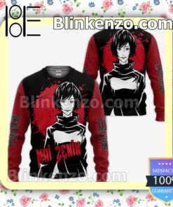 Mai Zenin Jujutsu Kaisen Anime Monochrome Personalized T-shirt, Hoodie, Long Sleeve, Bomber Jacket a