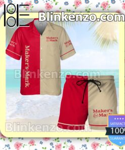 Maker's Mark Summer Hawaiian Shirt