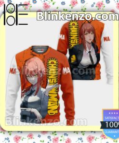 Makima Chainsaw Man Anime Personalized T-shirt, Hoodie, Long Sleeve, Bomber Jacket a
